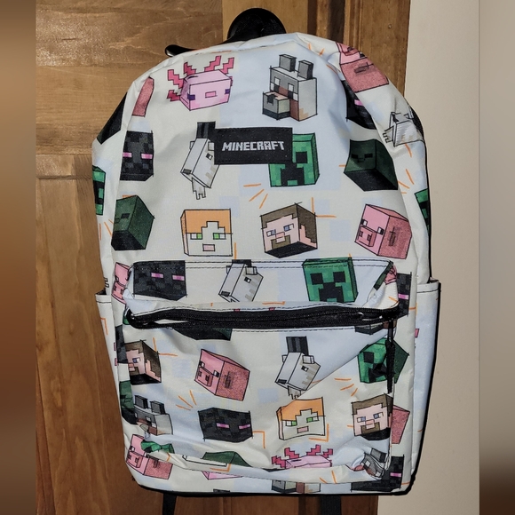 NWOT Minecraft Backpack - Picture 1 of 3